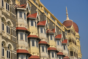 Obraz premium Taj Mahal Palace Hotel in Mumbai City, India