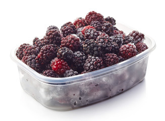 Frozen blackberries