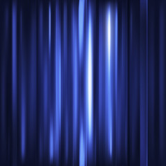 Abstract background. Motion blue vertical lines. Vector technolo