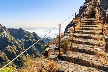 Path in the mountains