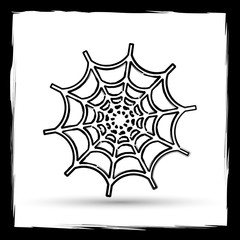 Spider web icon
