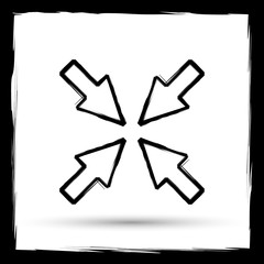 Exit full screen icon