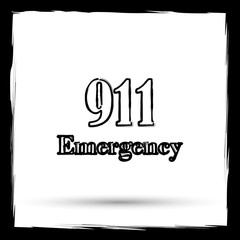 911 Emergency icon