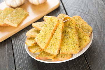 crispy bread garlic
