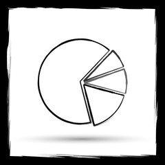 Chart pie icon