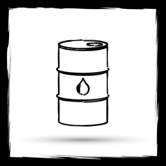 Oil barrel icon