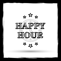 Happy hour icon