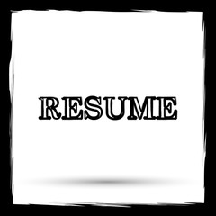 Resume icon