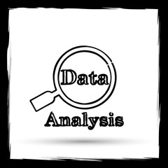 Data analysis icon