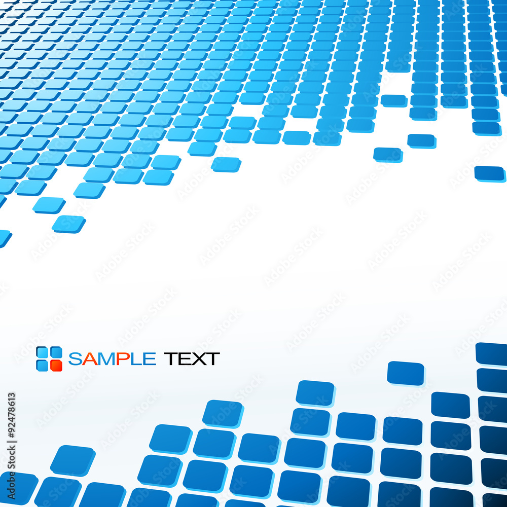 Poster vector abstract geometric background.