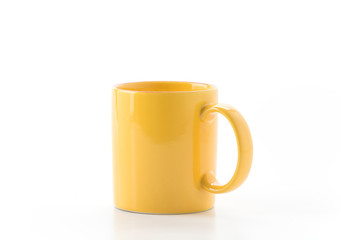 empty cup of coffee or mug