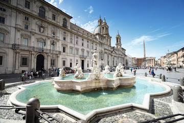Fototapeta premium Piazza Navona, Rome. Italy
