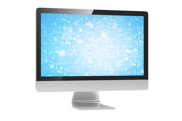 Fototapeta premium Modern Screen Monitor
