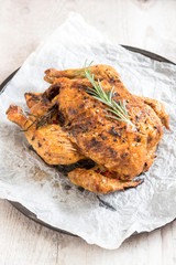 Roasted chicken