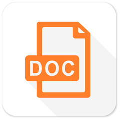 doc file flat icon