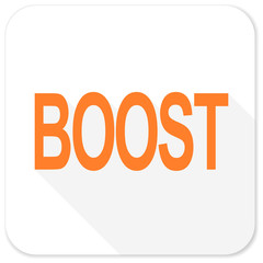 boost flat icon