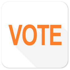 vote flat icon