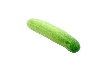Cucumber isolated on white background