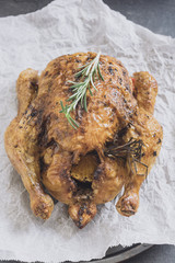 Roasted chicken