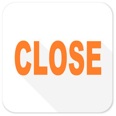 close flat icon