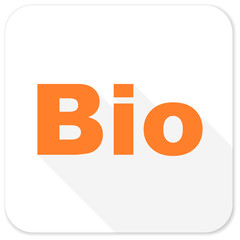 bio flat icon