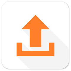 upload flat icon