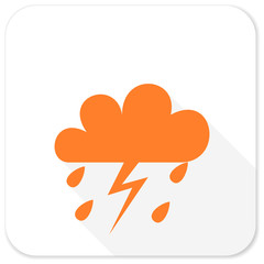 storm flat icon