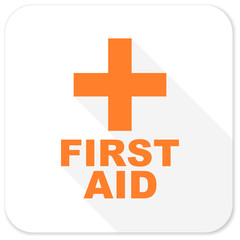 first aid flat icon