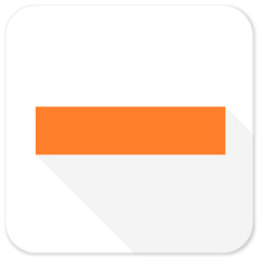 minus flat icon