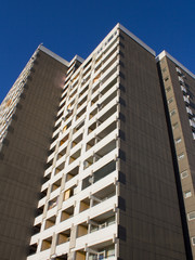 Obraz premium Wohnblock in Deutschland