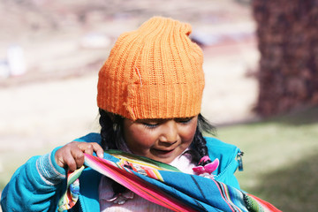 Aymara girl