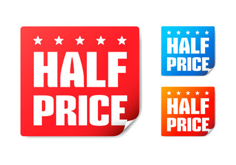 Half Price Stickers