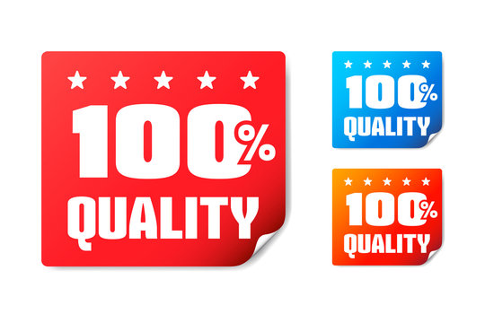 100% Quality Stickers