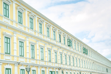 Fototapeta premium Neo Classicism thai architecture exterior