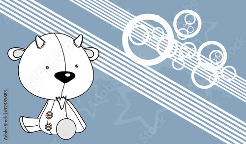 Download "cute baby goat cartoon background in vector format" Stock ...