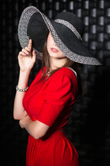 Portrait of young woman