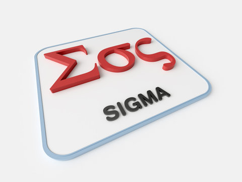 Sigma Greek Symbol