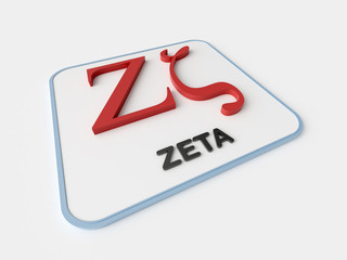 Zeta Greek Symbol