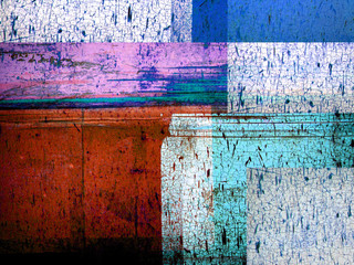 Fototapeta premium grunge industrial metal background with cracked and peeling paint