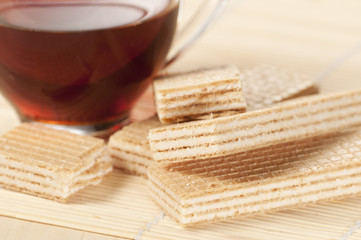 Sandwiched wafers