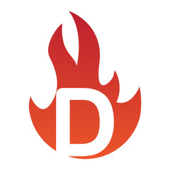 Initial Fire Logo