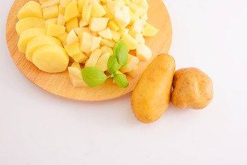 新鮮なジャガイモ