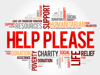 Help please word cloud concept