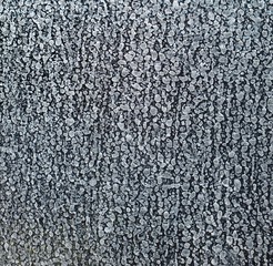 Uneven Pebble Pattern, Light Grey On Black