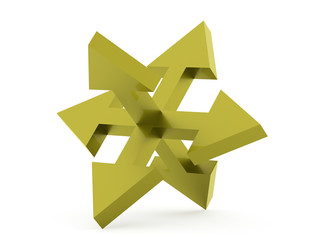 North direction compass icon on white background