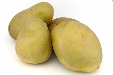 potato isolated on white background