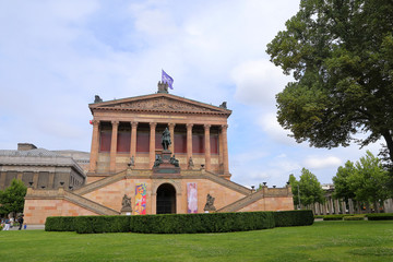 Museum Island which includes Alte Nationalgalerie (Old National Gallery),