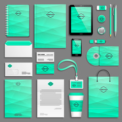 Corporate identity template set