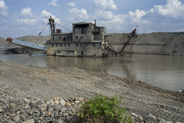 Gold mining in Kolyma.