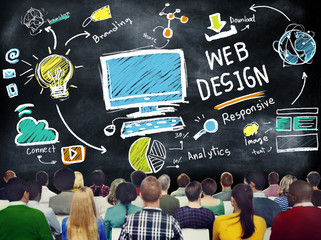Content Creativity Digital Graphic Layout Webdesign Webpage Conc